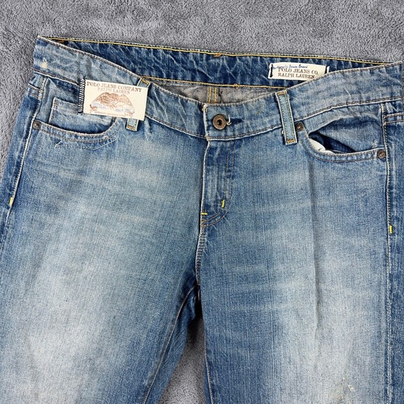 Polo Jeans Co. Ralph Lauren Denim - Polo Jeans Co Ralph Lauren Whitney Jeans Womens 10 Blue Straight Leg Medium Wash